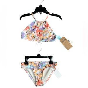 NWT Billabong 2 Piece Bathing Suit - Multicolor Floral
